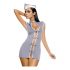 Obsessive - Grey Stewardess Costume 