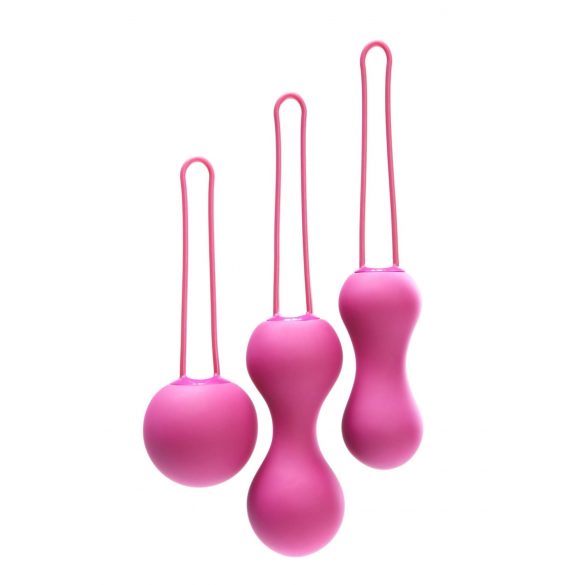 Je Joue Ami - 3-Piece Kegel Ball Set (Pink) 