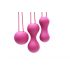 Je Joue Ami - 3-Piece Kegel Ball Set (Pink) 