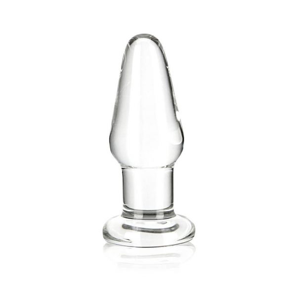 GLAS - Classic Glass Anal Dildo (Transparent) 