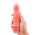 B SWISH Bdesired Deluxe - Rod Vibrator with Pronounced Head (Coral) 