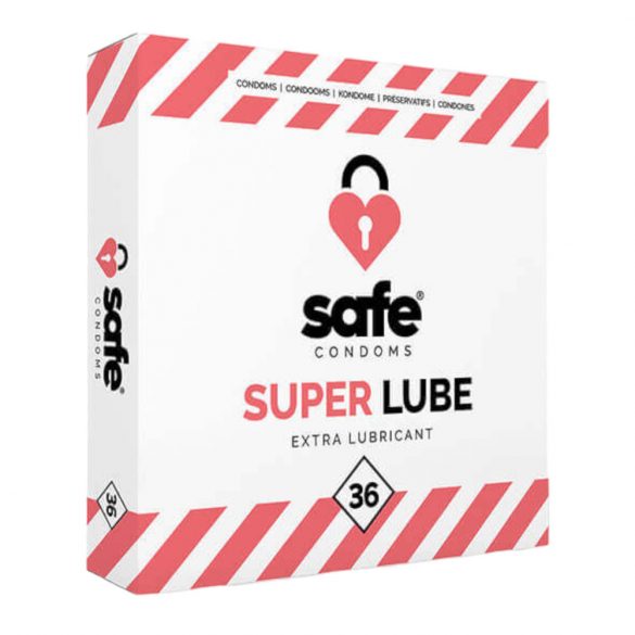 SAFE Super Lubricated Condoms (36 pack) 