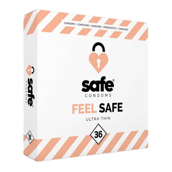 SAFE Feel Safe - Slim Condoms (36pcs) 