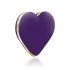 RS Icons Heart - Rechargeable Clitoral Vibrator (purple) 