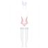 Obsessive - Bunny Girl Costume (Pink)  - L/XL