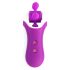 FEELZTOYS Clitella - Rechargeable, Rotating, Oral Vibrator (Purple) 