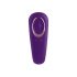 Satisfyer Double Classic - Waterproof Rechargeable Couple's Vibrator (Purple) 