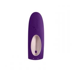   Satisfyer Double Plus Remote - radio controlled, rechargeable vibrator (purple)