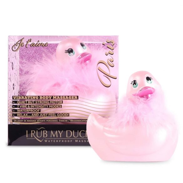 My Duckie Paris 2.0 - Playful Waterproof Clitoral Vibrator Duck (Pink) 