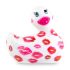 My Duckie Romance 2.0 - Waterproof Clitoral Vibrator (White-Pink) 