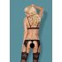 Obsessive 810 Lace Lingerie Set (Black) 