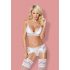 Obsessive 810-SEG-2 - Lace Lingerie Set (White) 