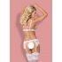 Obsessive 810-SEG-2 - Lace Lingerie Set (White) 