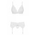 Obsessive 810-SEG-2 - Lace Lingerie Set (White) 