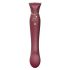 ZALO Queen - Pulse Wave G-spot and Clitoral Vibrator (Red) 