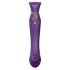 ZALO Queen - G-spot and Clitoral Vibrator (Purple) 