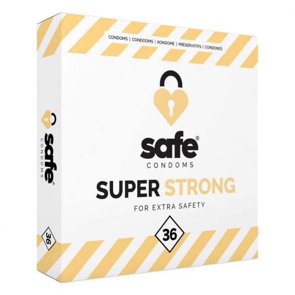 SAFE Super Strong - Extra Strong Condoms (36 pcs) 