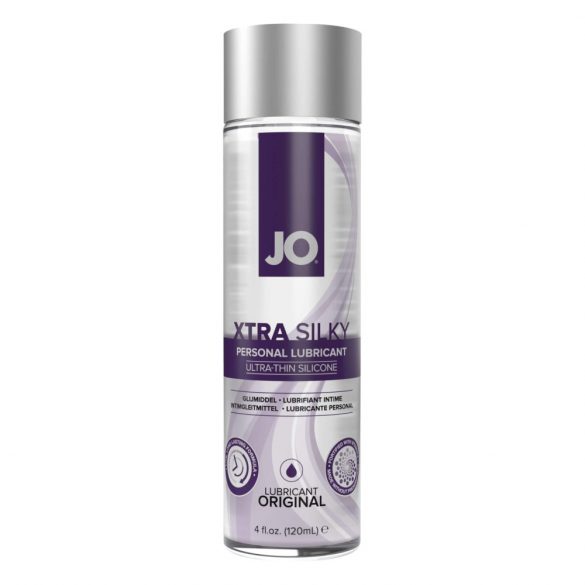 System JO Xtra Silky Silicone Lubricant with Vitamin E (120ml) 