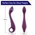 Aixiasia Lotty - Rechargeable, Waterproof G-spot Vibrator (Purple) 