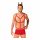 Obsessive Mr. Reindy - Men's Reindeer Costume (3-Piece) - Red  - L/XL