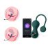 Magic Motion Crystal Duo - smart rechargeable geyser ball set - green - (2 pieces)