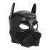 Ida Leather - Closed Dog Mask (Black) 